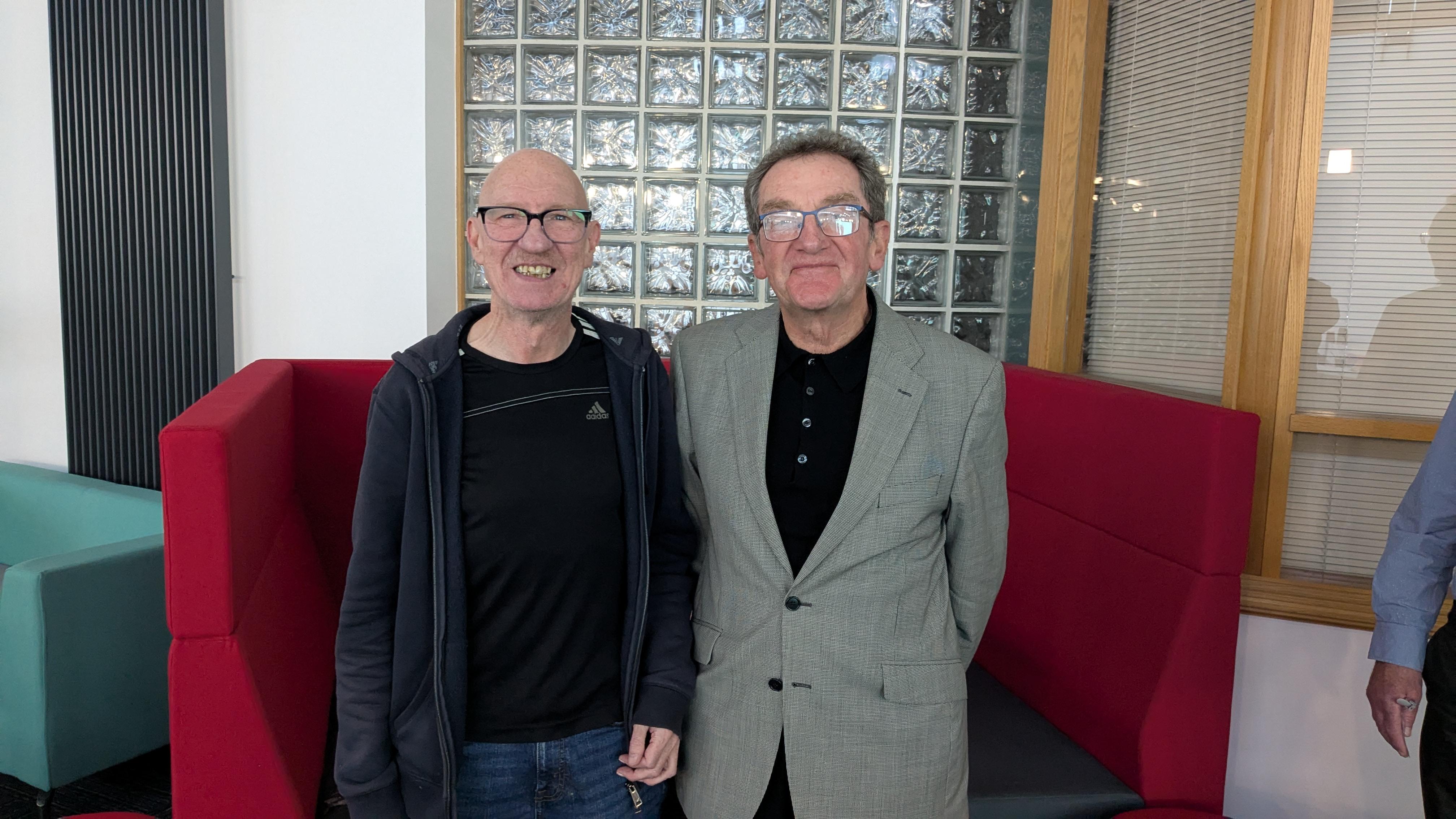Alastair and Ken Departing Members