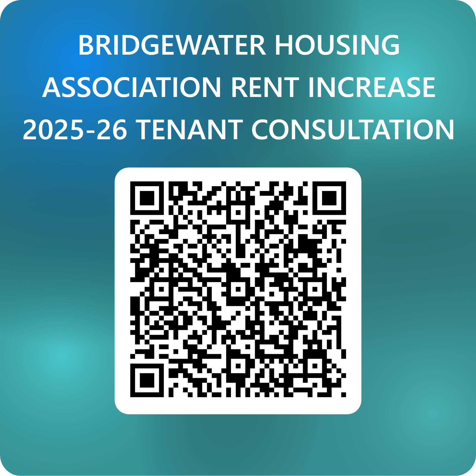 QRCode for BRIDGEWATER HOUSING ASSOCIATION RENT INCREASE 2025-26 TENANT CONSULTATION SURVEY
